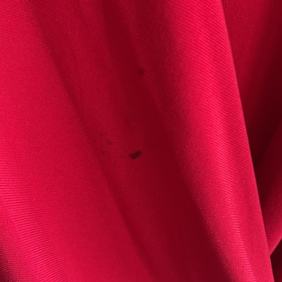 Stretch Sexy Plunge-neckline Red Dress - Picture 8 of 9